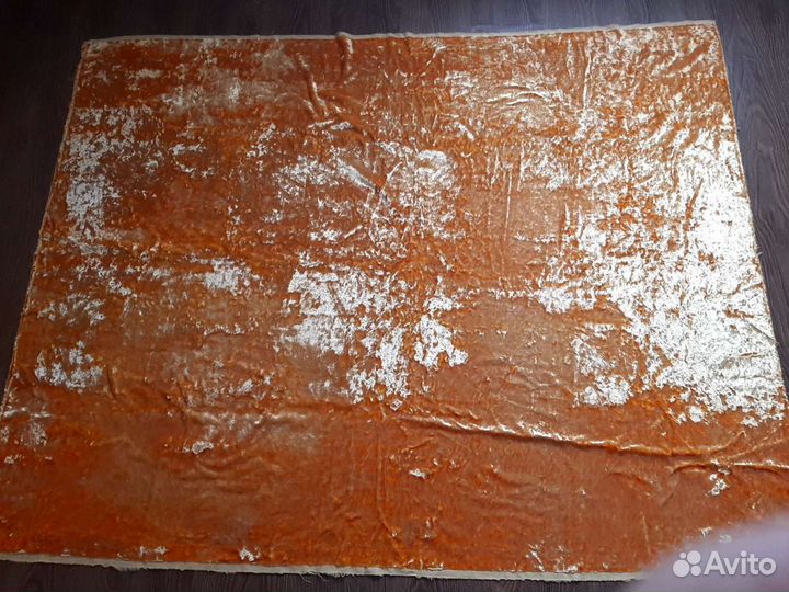 Отрез ткани СССР плюш, шесть