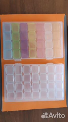 Коробка органайзер пластиковая для хранения с 28