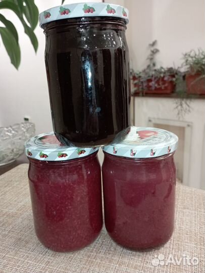 Варенье без сахара (со стевией) и с сахаром (1:1)