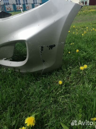 Передний бампер на hyundai solaris 1 бу