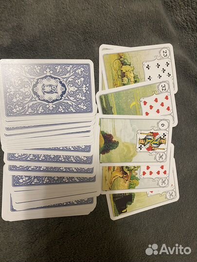 Колода Ленорман с книгой