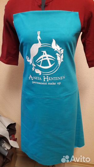 Пошив фартуков (логотип,экокожа,металлофурнитура)