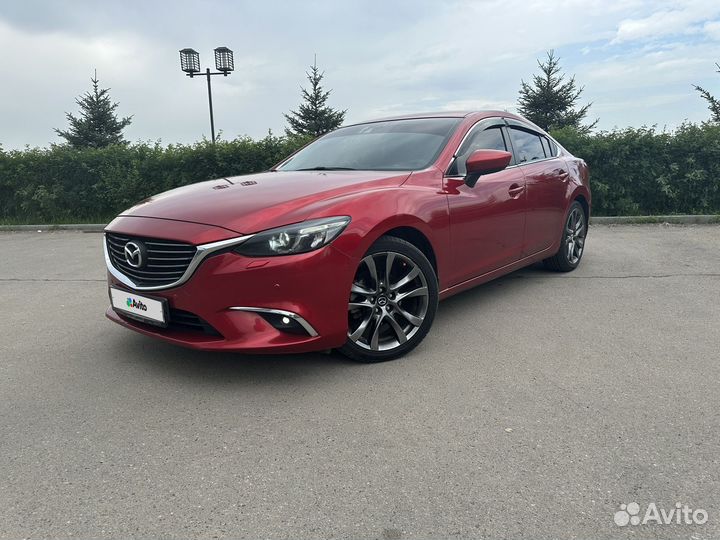 Mazda 6 2.5 AT, 2015, 93 000 км