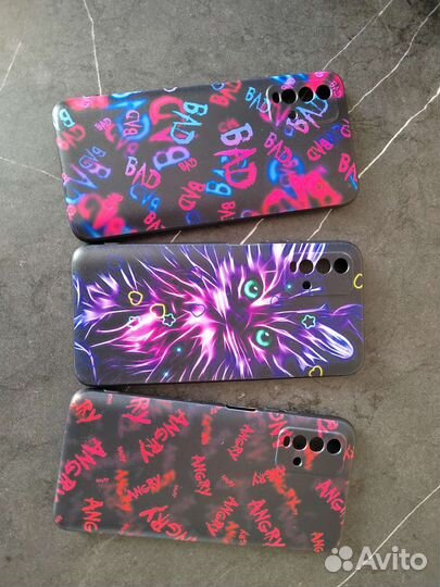 3 чехла на Xiaomi Redmi 9 Т