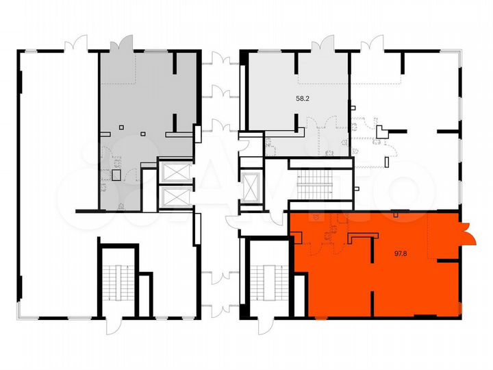 Продам помещение свободного назначения, 97.8 м²