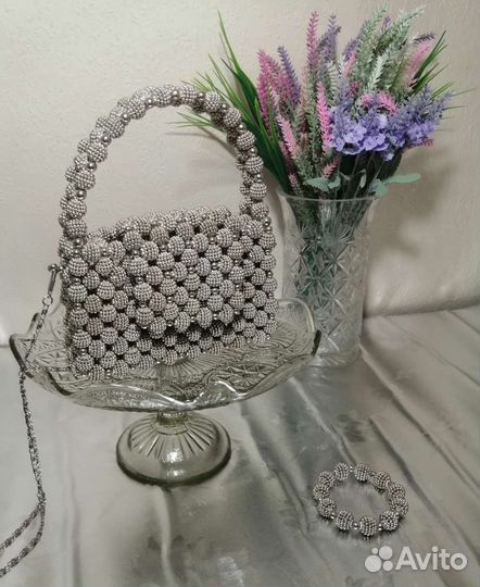 Сумка из бусин