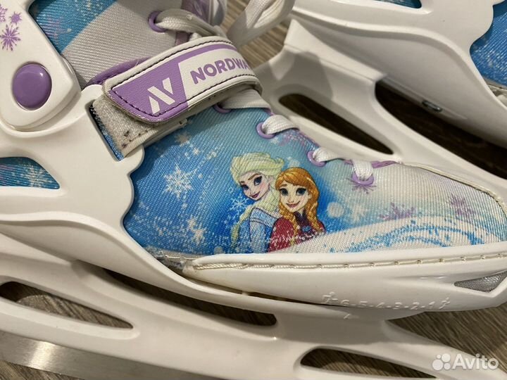 Коньки детские раздвижные Nordway 36-41