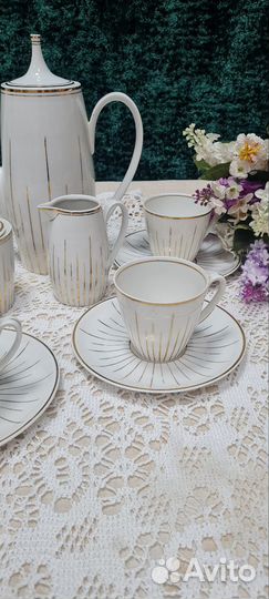 Кофейный, чайный сервиз гдр
