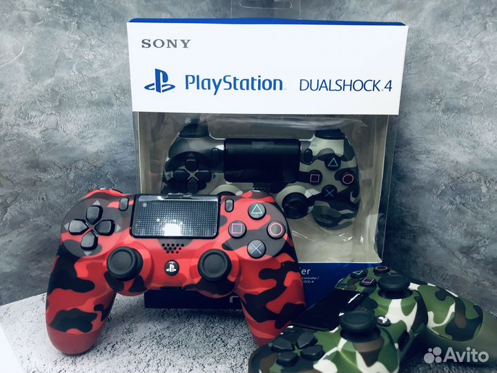 Джойстики dualshock PS4 Камуфляж