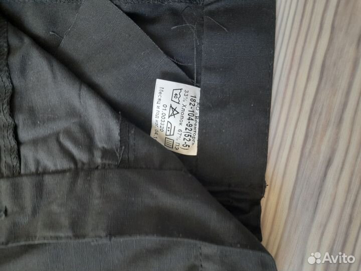 Офисная военная форма черная вмф