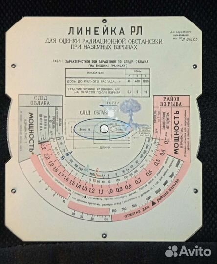 Радиационная линейка (рл)