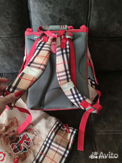 Школьный рюкзак и мешок для обуви erich krause