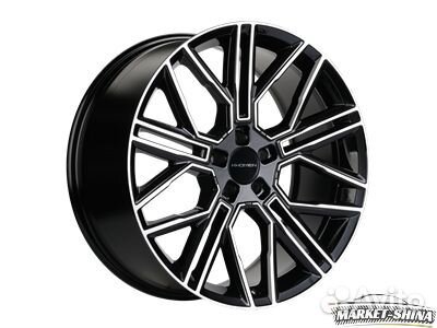 Khomen 2101 9.5 x 21 5*112 Et:31 Dia:66.6 Black-FP