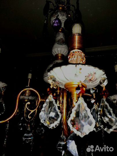 Хрустальная люстра СССР /105737 Т/Ц/5