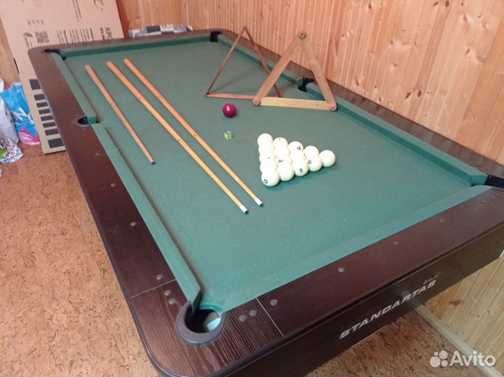 Бильярдный стол 8 футов русский