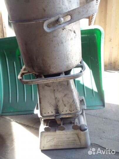 Примус СССР с котелком