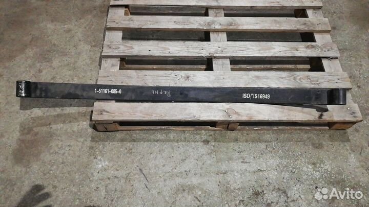 1511610850 LO Лист рессор Исузу 5т кор F ISF51 вт