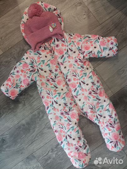 Комбинезон демисезонный для девочки 68