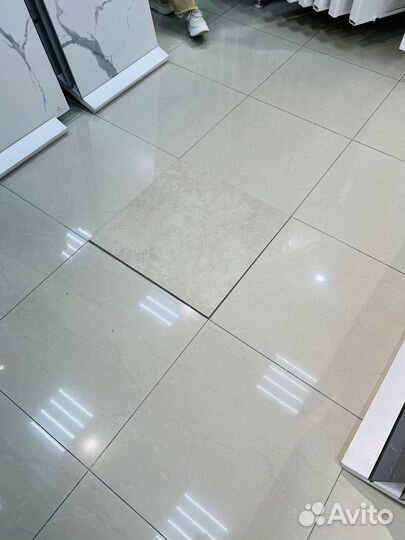 Керамогранит под камень 60x60 Limestone бежевый