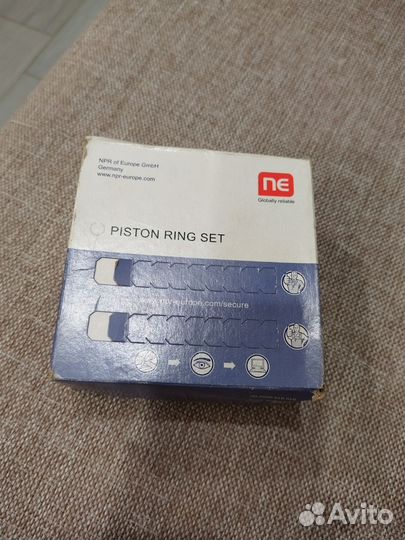 Кольца поршневые 4 штуки mazda 323, kia 1.6 b678