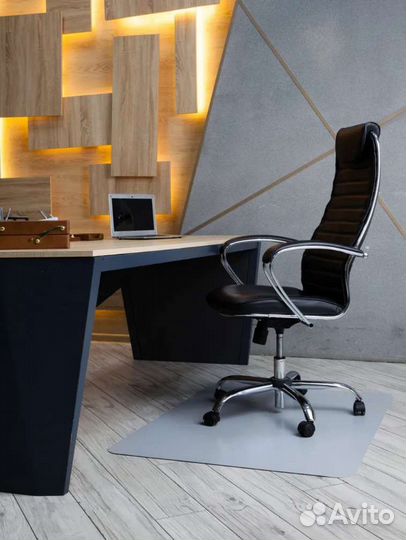 Защитный коврик под кресло на пол для паркета