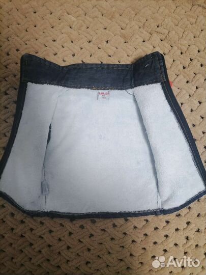 Жилетка для мальчика джинсовая