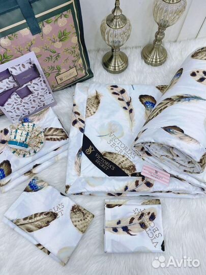 Постельное белье евро с одеялом