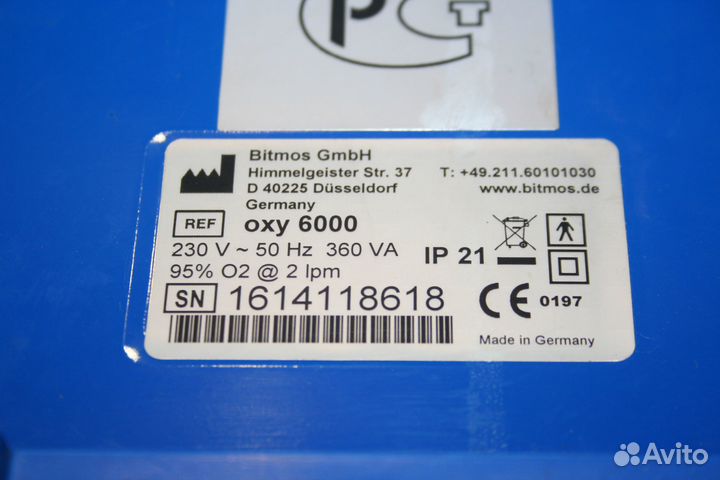 Запчасти Кислородный концентратор Bitmos oxy 6000