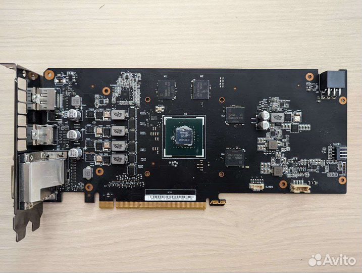 Видеокарта asus GeForce GTX 1050 Ti strix OC 4 GB