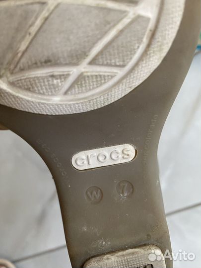 Crocs босоножки 37