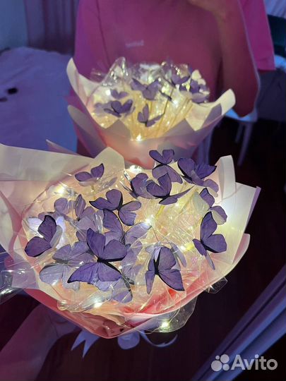 Букет из бабочек