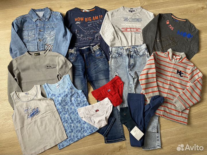 Пакет вещей мальчику на рост 128/134 см