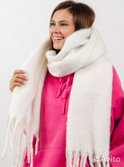 Новый Шарф зимний тёплый палантин