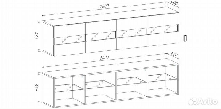 Тумба под тв
