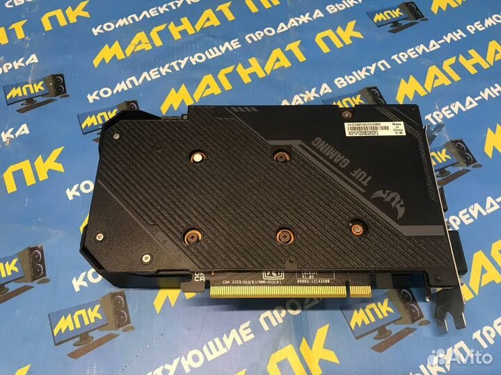 Видеокарта asus 1660Ti Tuf Gaming