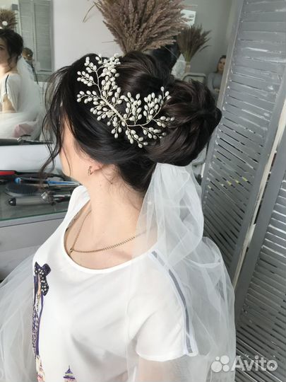 Свадебный гребень для волос