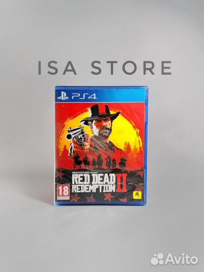 Read dead redemption 2 ps4 диск новый запечатанный