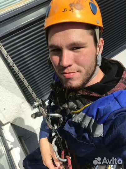 Промышленный альпинист, высотные работы