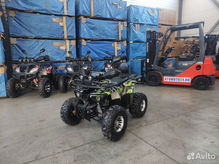 Квадроцикл Motoland 125 wild X PRO (Green)