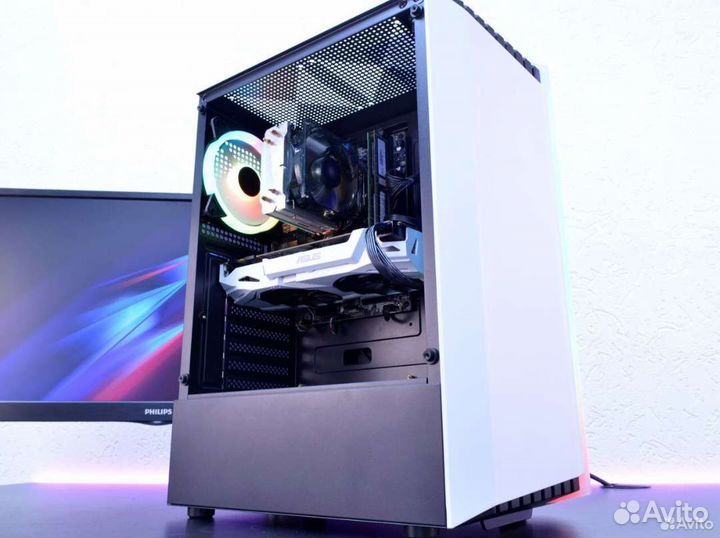 Игровой пк Intel I3 10100F + GTX 1060 / GTX 1650