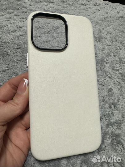 Чехол на iPhone 14 pro max кожаный kzdoo