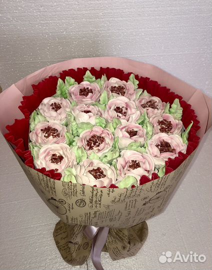 Зефирные букеты на заказ