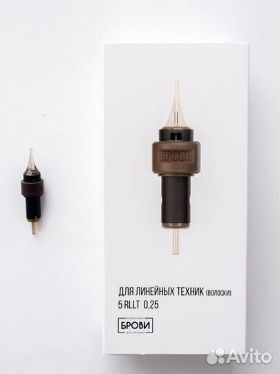 Картриджи для татуажа (волоски) 25/05 rllt