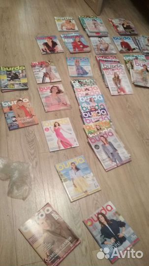 Журналы бурда моден