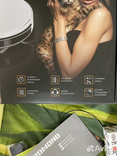 Робот пылесос redmond rv-r450