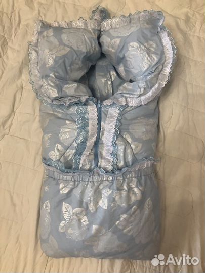 Одеяло- трансформер зимнее на выписку