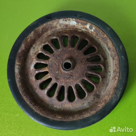 Колесо от трёхколёсного велосипеда СССР 1976г