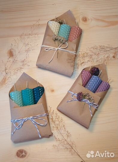 Свечи из вощины