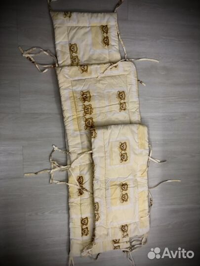 Бортики в детскую кроватку бу