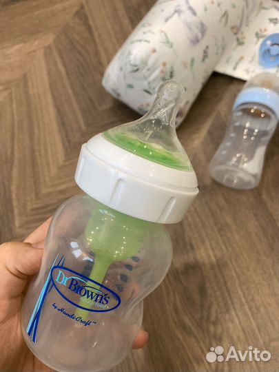 Позиционер для новорожденных, бутылочки, пеленки